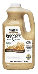 aderezo cremoso de ajonjoli, kewpie, 1.89 l test